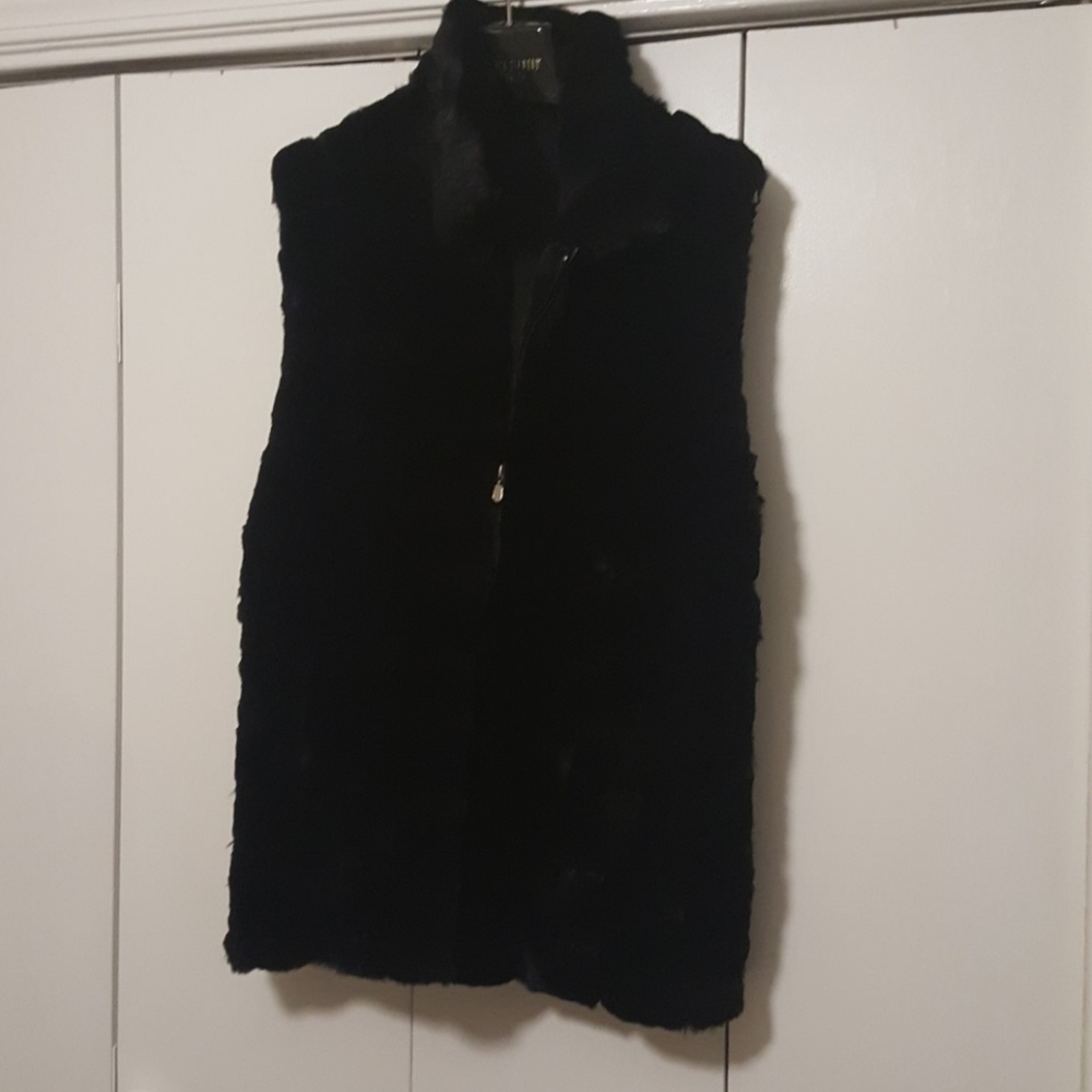 NWOT Fox fur vest